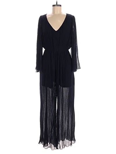 Pre-owned Zara Basic Jumpsuit In Black