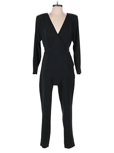 Pre-owned Zara Basic Jumpsuit In Black