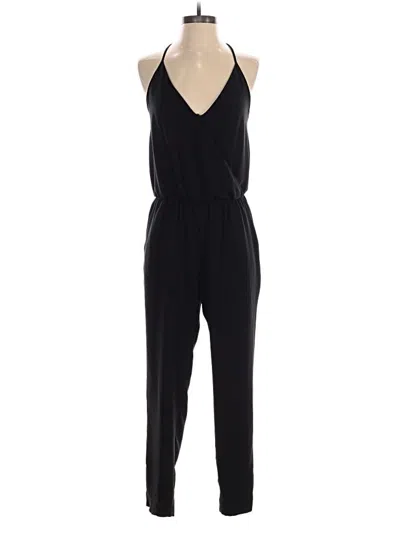 Pre-owned Zara Basic Jumpsuit In Black