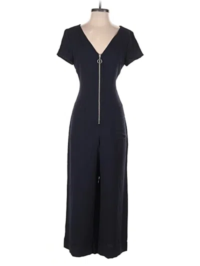 Pre-owned Zara Basic Jumpsuit In Black