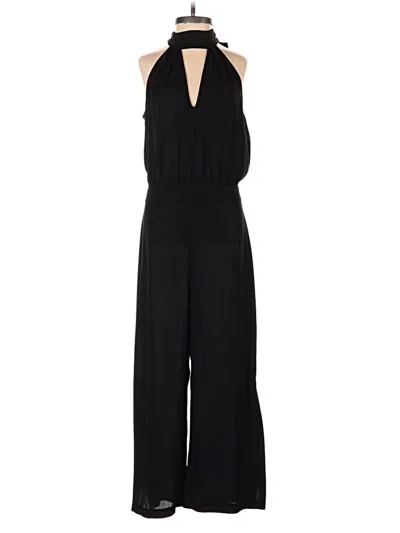 Pre-owned Zara Basic Jumpsuit In Black
