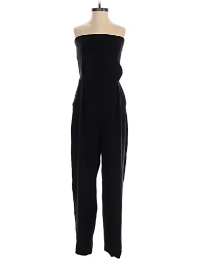 Pre-owned Zara Basic Jumpsuit In Black