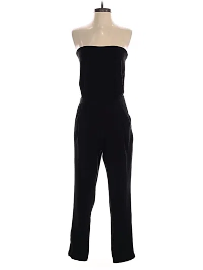 Pre-owned Zara Basic Jumpsuit In Black