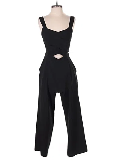 Pre-owned Zara Basic Jumpsuit In Black