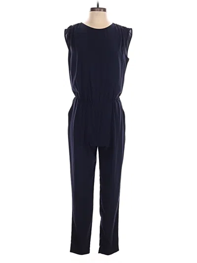 Pre-owned Zara Basic Jumpsuit In Blue