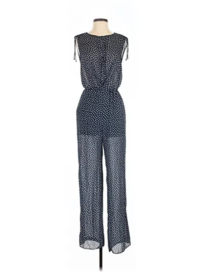 Pre-owned Zara Basic Jumpsuit In Blue