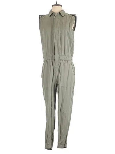 Pre-owned Zara Basic Jumpsuit In Gray