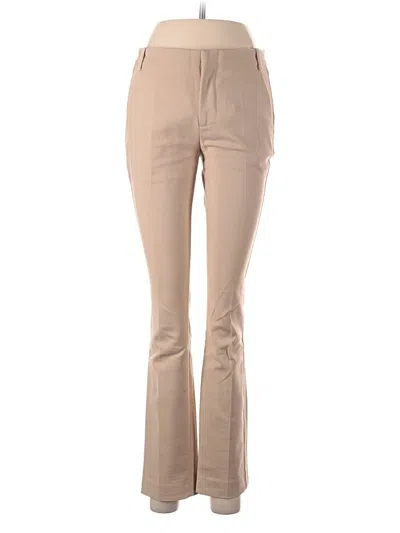 Pre-owned Zara Basic Khaki Pant In Brown