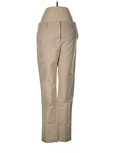 Pre-owned Zara Basic Khaki Pant In Tan