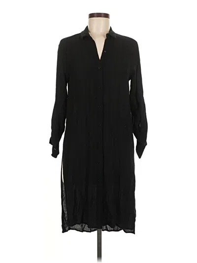 Pre-owned Zara Basic Kimono In Black