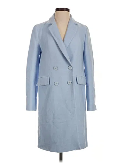 Pre-owned Zara Basic Kimono In Blue