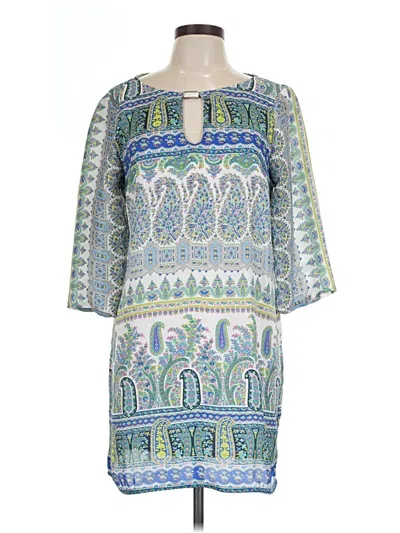 Pre-owned Zara Basic Kimono In Green