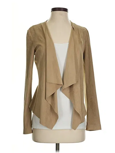 Pre-owned Zara Basic Kimono In Tan
