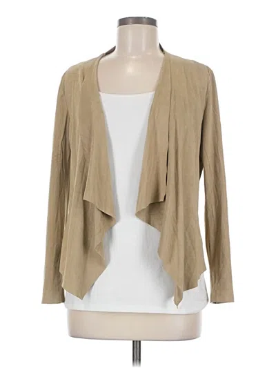 Pre-owned Zara Basic Kimono In Tan