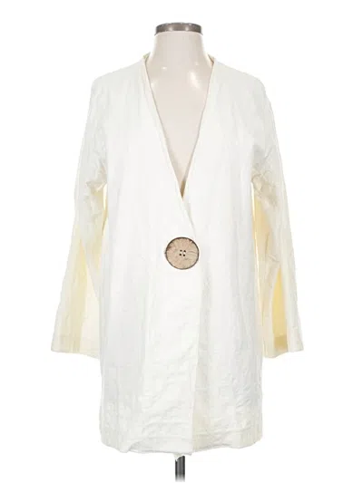 Pre-owned Zara Basic Kimono In White