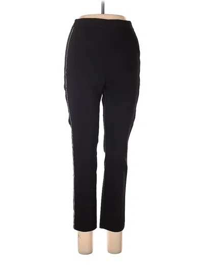 Pre-owned Zara Basic Leggings In Black