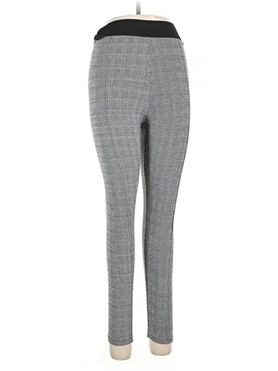 Pre-owned Zara Basic Leggings In Gray