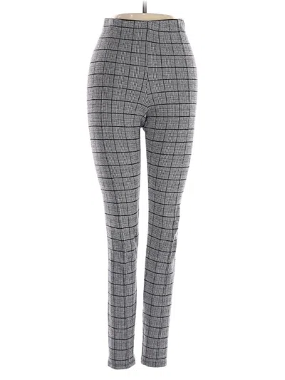 Pre-owned Zara Basic Leggings In Gray