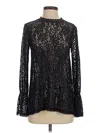 Zara Basic Long Sleeve Turtleneck In Black