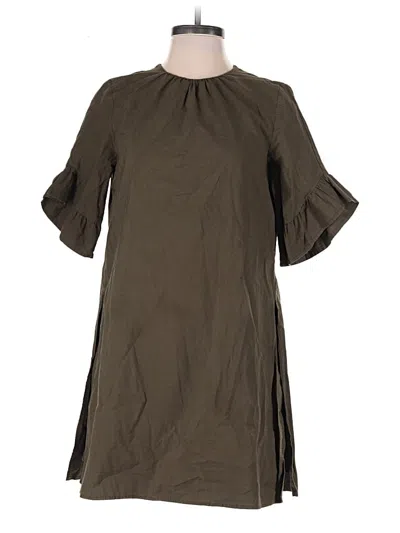 Pre-owned Zara Basic Romper In Brown