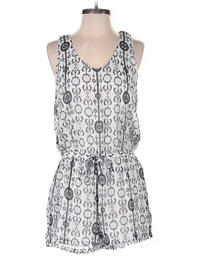 Pre-owned Zara Basic Romper In Gray
