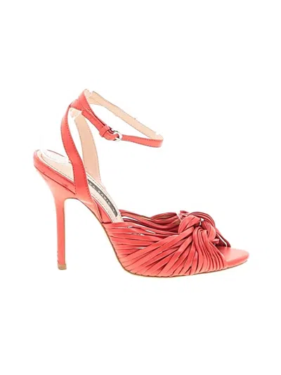 Pre-owned Zara Basic Sandals In Orange