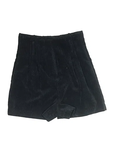 Pre-owned Zara Basic Shorts In Black