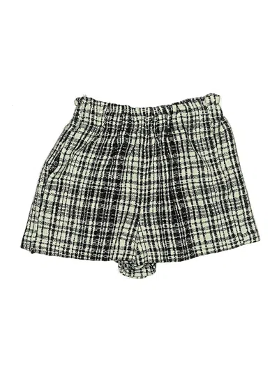 Pre-owned Zara Basic Shorts In Black