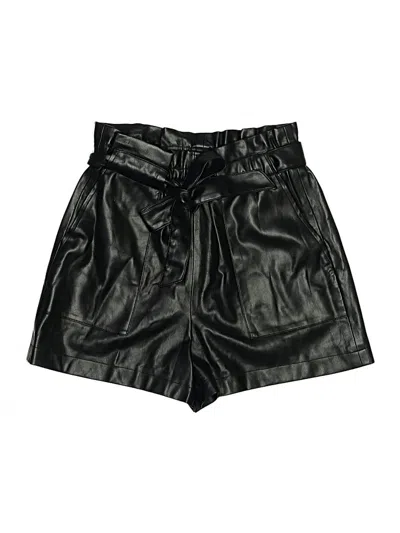 Pre-owned Zara Basic Shorts In Black