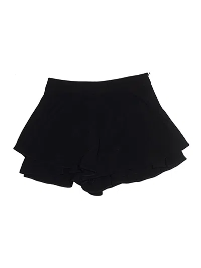 Pre-owned Zara Basic Shorts In Black