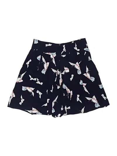 Pre-owned Zara Basic Shorts In Blue