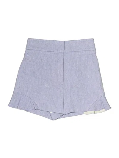 Pre-owned Zara Basic Shorts In Blue