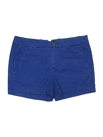 Pre-owned Zara Basic Shorts In Blue