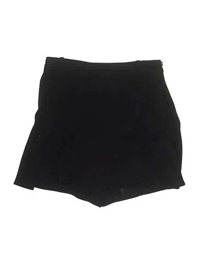 Pre-owned Zara Basic Skort In Black