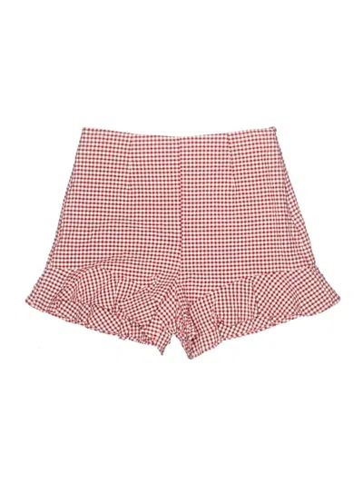 Pre-owned Zara Basic Skort In Red