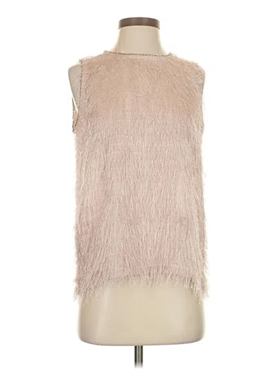 Pre-owned Zara Basic Sleeveless Blouse In Pink