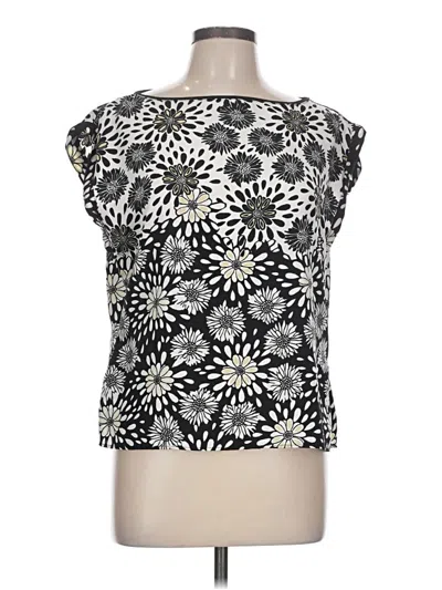 Pre-owned Zara Basic Sleeveless Blouse In Silver