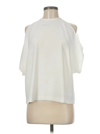 Pre-owned Zara Basic Sleeveless Blouse In White