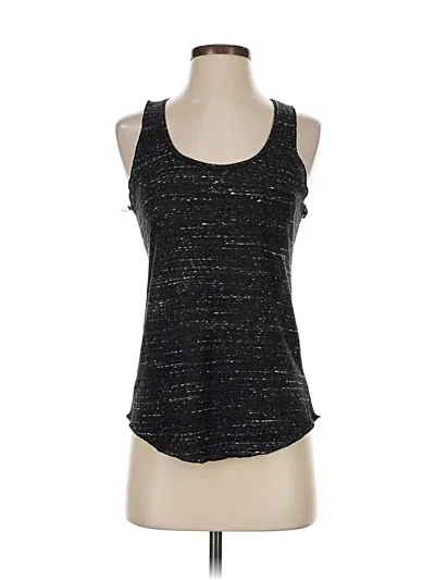 Pre-owned Zara Basic Tank Top Black Halter Neckline Tops