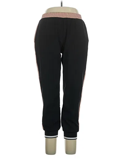 Pre-owned Zara Basic Track Pants In Black
