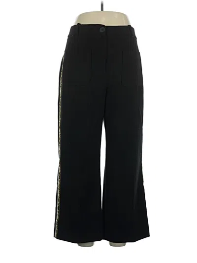 Pre-owned Zara Basic Track Pants In Black