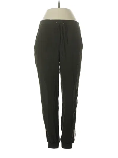 Pre-owned Zara Basic Track Pants In Green