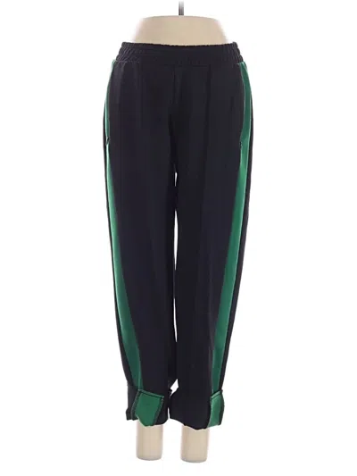 Pre-owned Zara Basic Track Pants In Green