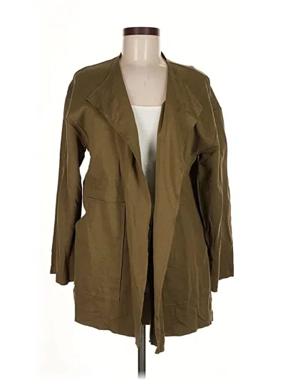Pre-owned Zara Basic Trenchcoat In Brown