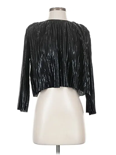 Pre-owned Zara Basic Tube Top Black Strapless Neckline Tops