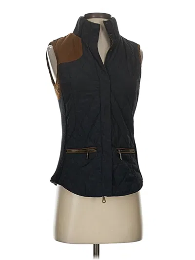 Pre-owned Zara Basic Vest In Black