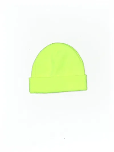 Pre-owned Zara Beanie Hat In Green