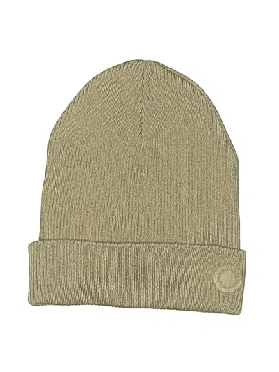 Pre-owned Zara Beanie Hat In Green