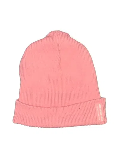 Pre-owned Zara Beanie Hat In Pink