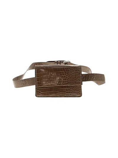 Pre-owned Zara Belt Bag In Brown